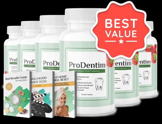 ProDentim 6 Bottle Package 180 Day Supply