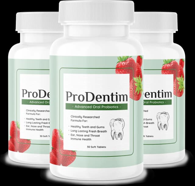 ProDentim 3 Bottle Package 90 Day Supply